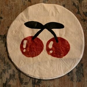 cute cherry rug